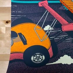 Billy Strings - 2021 Status Serigraph Poster Columbia, SC 4/3 Gig Posters