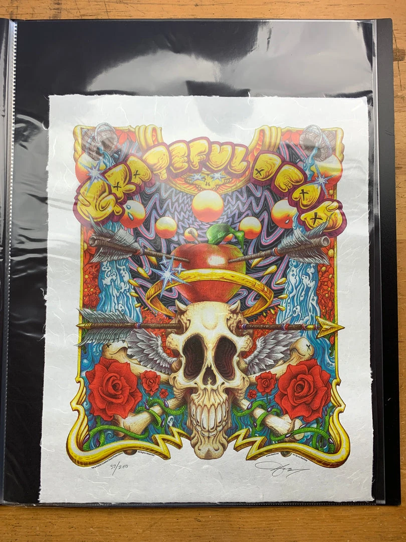 St Stephen - 2020 AJ Masthay Poster Grateful Dead Moenkopi Unryu Edition
