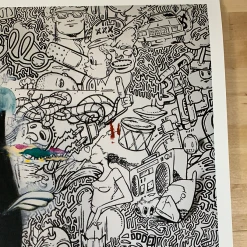 Lollapalooza - 2011 Hebru Brantley Numbered Edition Poster Gig Posters