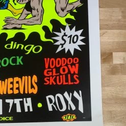 TAZ Deadly Hands Of Dr. Strange - 1994 T.A.Z. Poster Boston, MA 1st Ed Gig Posters