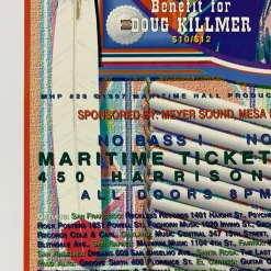 Sold Out Posters MHP 28 Willie Nelson - 1997 Poster Maritime Hall San Fran 1st Gig Posters