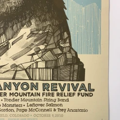 Fourmile Canyon Revival - 2010 John Vogl Poster Broomfield, CO