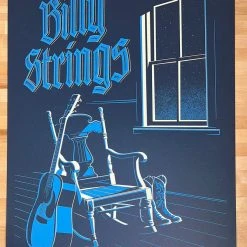 Billy Strings - 2021 Mike Tallman Poster Grand Rapids, MI 12/30 AP