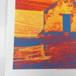 Dinosaur Jr - 2009 Dan MacAdam Crosshair Poster Cambridge, MA Middle East