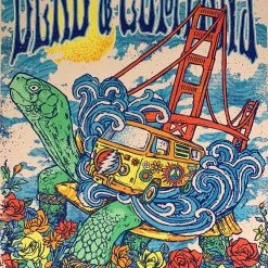 Gregg Gordon Gig Posters Dead & Company - 2019 Gigart Poster Mountain View, CA