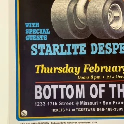 Detroit Cobras - 2004 Gary Grimshaw Poster San Francisco, CA Gig Posters