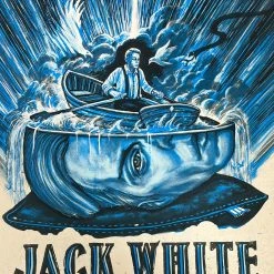 Jack White - 2022 Zeb Love Poster Pittsburgh, PA Gig Posters