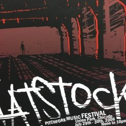 Flatstock 9 - 2006 Daniel Danger Poster Chicago, IL Union Park