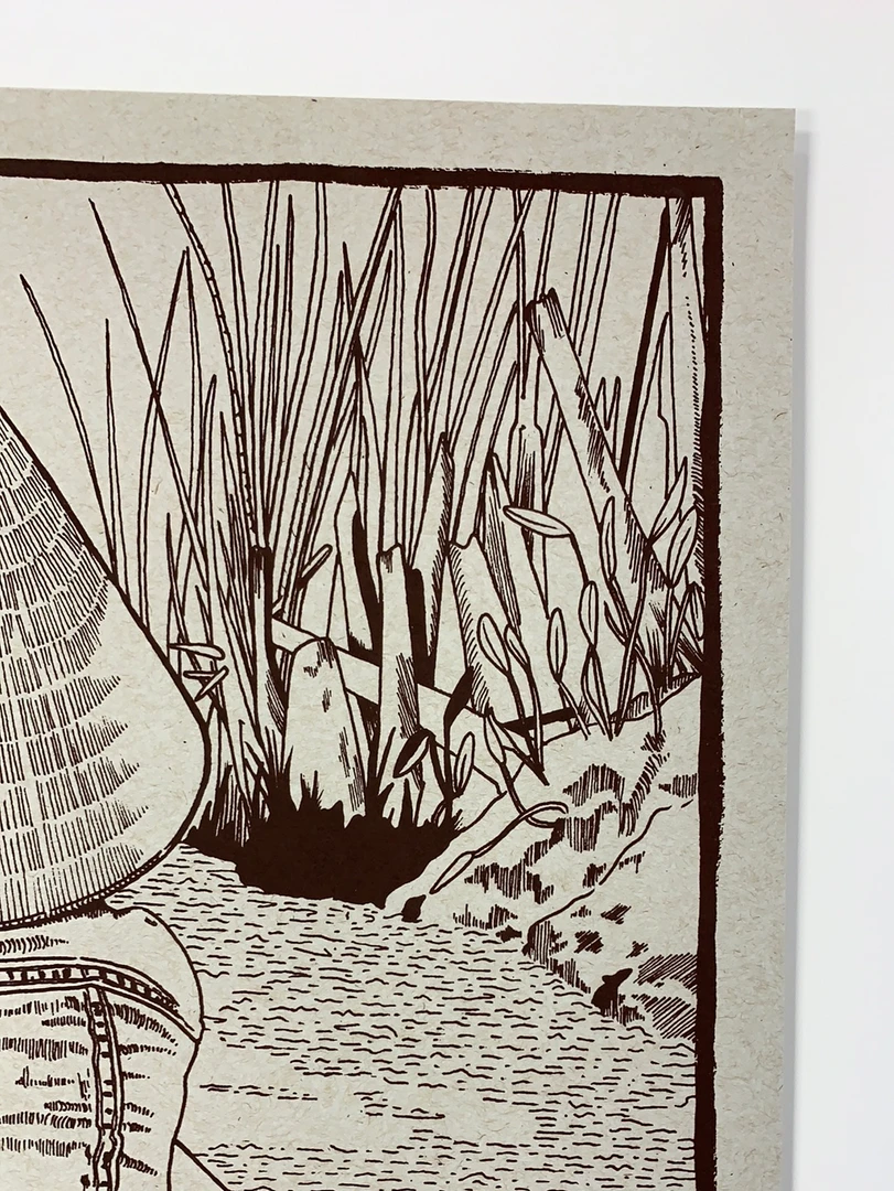 Radioactivity - 2015 Fugscreens Studios Poster Variant Chicago, IL Empty Bottle