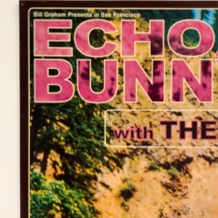 Echo And The Bunnymen - 2001 Forest Love Poster Fillmore Auditorium San Fran 1st Gig Posters