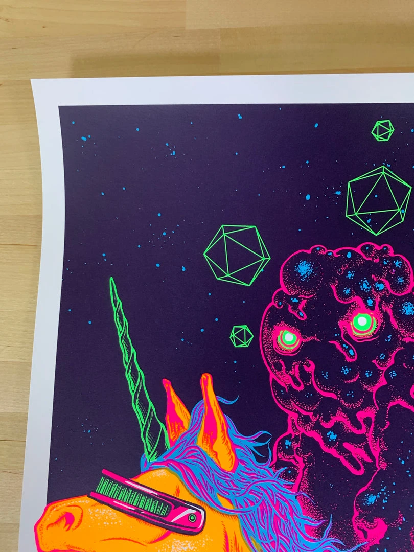 Skrillex - 2014 Munk One Poster Barcelona, Spain Ker Club Gig Posters