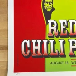 Red Hot Chili Peppers - 2001 Craig Phillips Poster Stafford, UK Weston Park