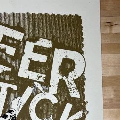 Deer Tick - 2013 Moon Light Speed Press Poster Denver, CO Colorado