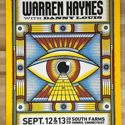 Warren Haynes - 2020 Mike Tallman Poster Morris, CT South Farms Gig Posters