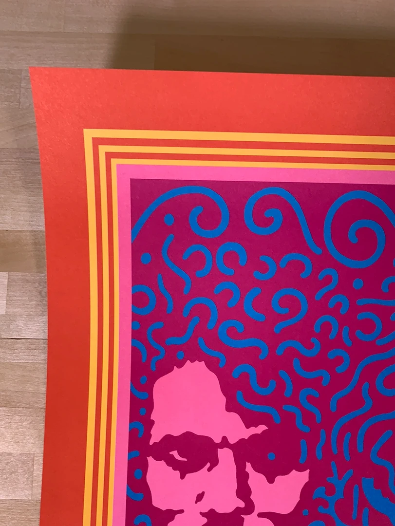 Eric Clapton Cream - 2005 John Van Hamersveld Poster New York AE 19x27.5 Gig Posters