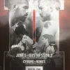 Sold Out Posters UFC 232 2018 Poster Jones Vs Gustafsson 2 & Cyborg Vs Nunes