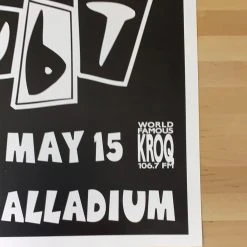 No Doubt - 1997 Paul Cutler Promo Poster Hollywood, CA Palladium Gig Posters