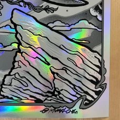 Sublime - 2022 Munk One Poster Red Rocks Morrison, CO FOIL Mono Colorado