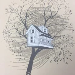 Tree House (Chicago Series) - 2013 Justin Santora Poster Art Print