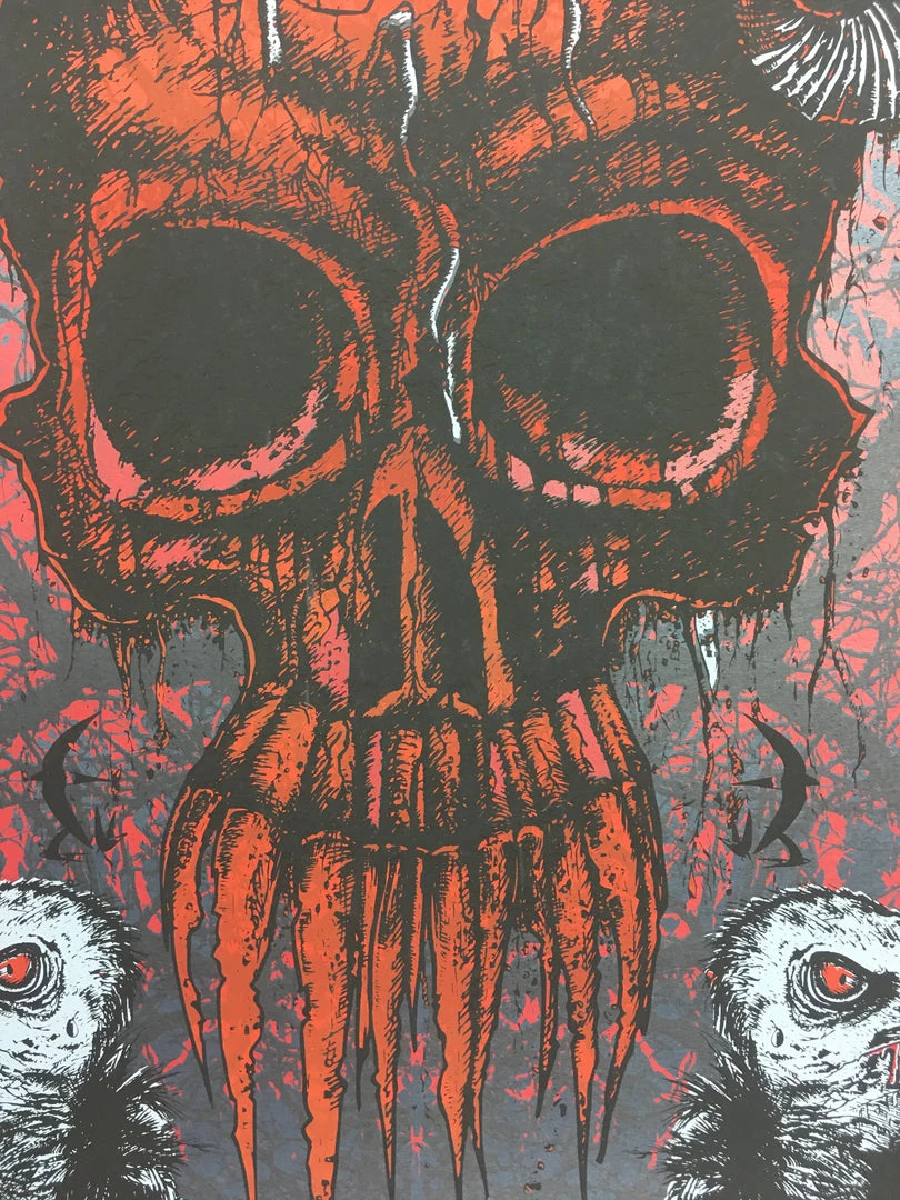 High On Fire - 2006 Burlesque Of North America Poster Boston, MA Middle East