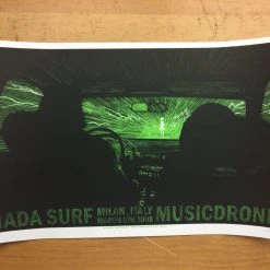 Gig Posters Nada Surf - 2008 Daniel Danger Poster Milan, ITA Musicdrome