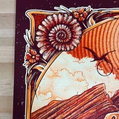 Half Hazzard Press String Cheese Incident - 2019 Half Hazard Poster Red Rocks Morrison, CO Colorado