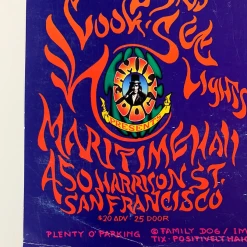 FD/ID 09 Zachary Richard - 1996 Mark Henson Poster Maritime Hall San Fran 1st Gig Posters