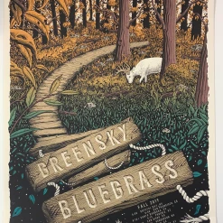 Gig Posters Greensky Bluegrass - 2017 Neal Williams Poster Fall Tour