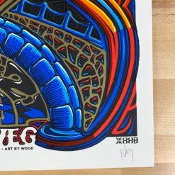 Jam In The Dam - 2006 Jeff Wood X/40 Poster Amsterdam, NED Melkweg