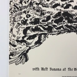 Gig Posters Napalm Death & Melvins - 2016 Fugscreens Studios Poster Omaha, NE 4/25