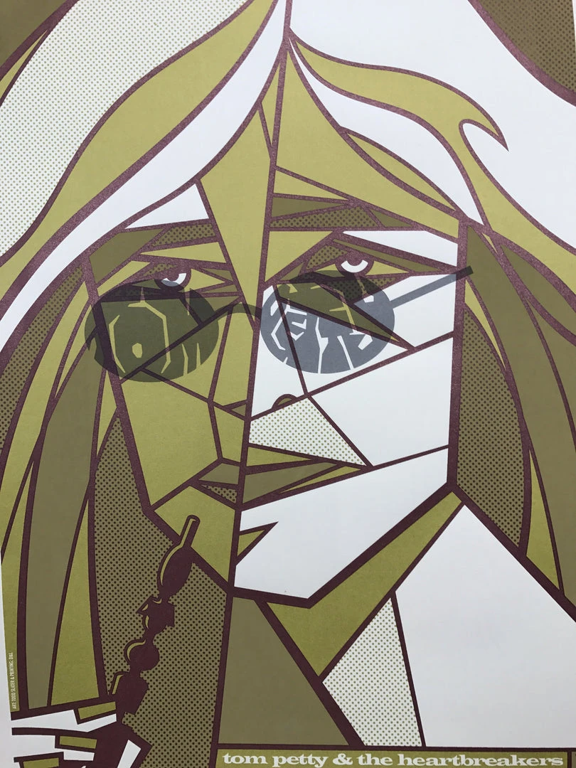 Tom Petty - 2008 Todd Slater Poster Philadelphia, Wachovia Center AP