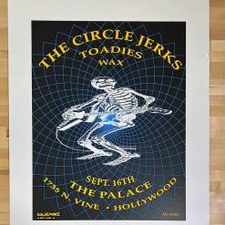 Gig Posters The Circle Jerks - 1994 Matt Getz Poster Hollywood, CA The Palace