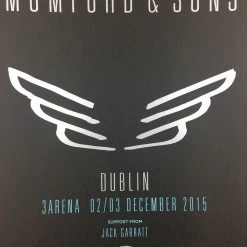 Sold Out Posters Mumford & Sons - 2015 Poster Dublin, Ireland 3Arena
