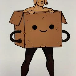 Art Prints Puppy Boxo - 2020 Mike Mitchell Poster Print SUPERs