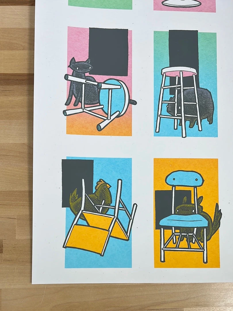 Inktober Uncut Postcard Set #1 - 2021 Jay Ryan Poster Art Print