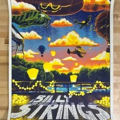 Railey Bace Prints Billy Strings - 2021 Bailey Race Poster Oshkosh, WI 6/18 Gig Posters