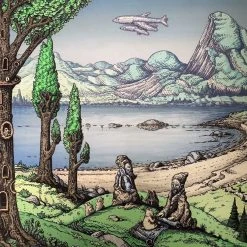 The Mountain Lake - 2021 David Welker Poster, Art Print 1st