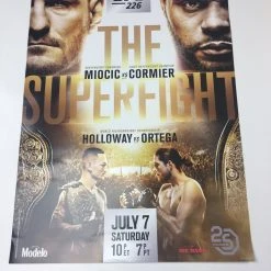 Sold Out Posters UFC 226 - 2018 Poster Miocic Vs Cormier, Holloway Vs Ortega