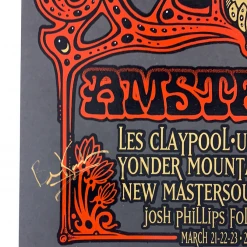 Jam In The Dam - 2010 Jeff Wood Poster Amsterdam, NED Melkweg Band Signed Gig Posters