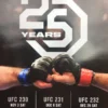 Sold Out Posters UFC 25 Years - 2018 Poster UFC 230, 231 & 232