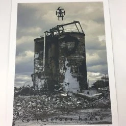 Corrections House - 2013 Dan MacAdam Crosshair Poster Tampa, FL The Crowbar Gig Posters