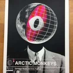 Arctic Monkeys - 2018 Delicious Design League Poster Montreal QC, Canada Osheaga