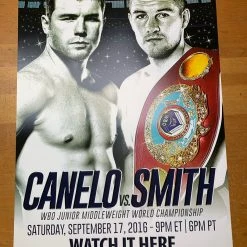 Sold Out Posters Canelo Vs. Smith - Poster Print Boxing