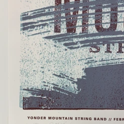 FarmBarn Art Co. Gig Posters Yonder Mountain String Band - 2007 FarmBarn Art Poster Columbus, OH