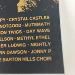 Austin City Limits Festival - 2017 Todd Slater Poster Zilker Park Austin, TX ACL