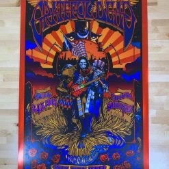 Fare Thee Well - 2015 Richard Biffle Poster Grateful Dead Chicago Soldier Field