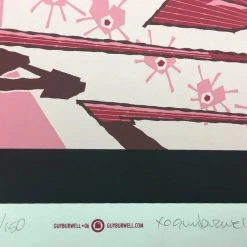 Valentine In: Roses Are Dead - 2006 Guy Burwell Art Print