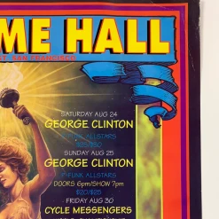Gig Posters MHP 20 George Clinton - 1996 Kevin Haapala Poster Maritime Hall San Fran 1st