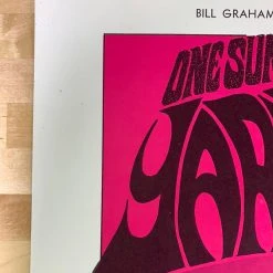 Yardbirds - 1966 John H Myers Poster San Francisco, CA The Fillmore 2nd