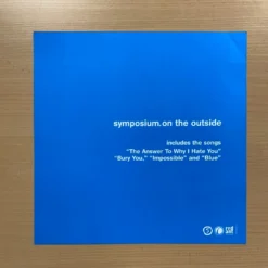 Sold Out Posters Symposium - 1998 Original Vinyl Poster Insert 12x12 Record Art